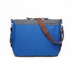 Wholesale Tri-Color Canvas Messenger Bag